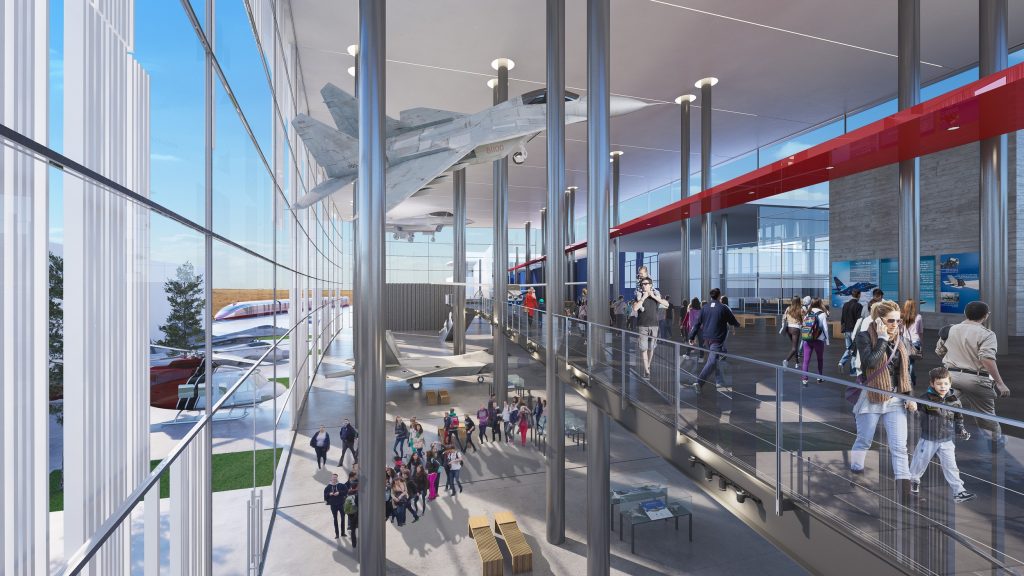 אדריכלות מבני ציבור חדשנית למוזיאון חיל האויר חצרים